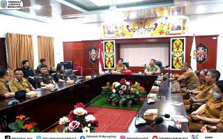 Pemkab Murung Raya Matangkan Persiapan Peresmian Kodim 1020