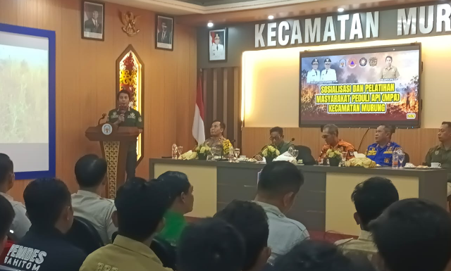 Kecamatan Murung Gelar Pelatihan MPA, Perkuat Kesiapsiagaan Hadapi Karhutla