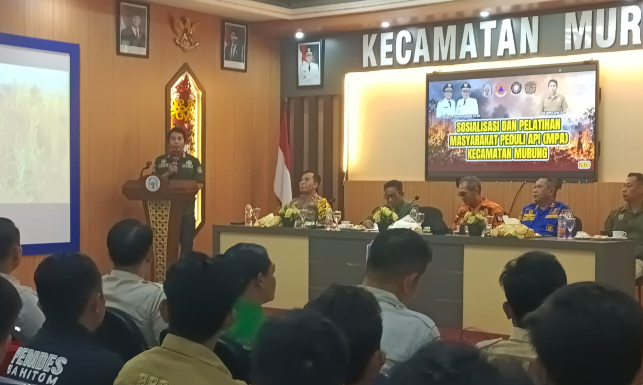 Kecamatan Murung Gelar Pelatihan MPA, Perkuat Kesiapsiagaan Hadapi Karhutla