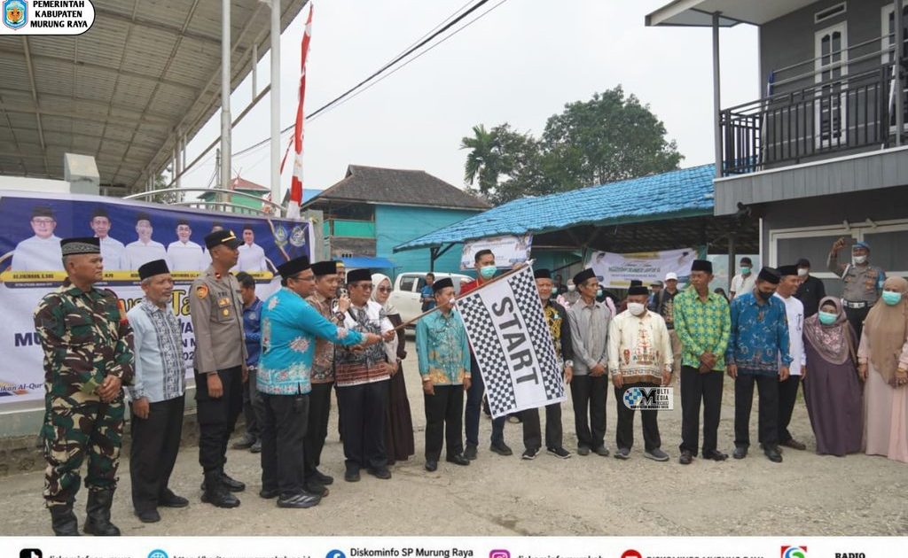 Pawai Ta’aruf MTQ XI Murung Raya Meriah, 10 Kecamatan Ikut Ambil Bagian